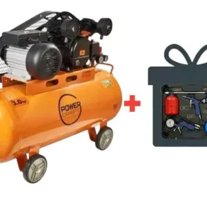 Компресор поршневий масляний Powercraft AC-10030 100 л.,  450 л/хв + ПОДАРУНОК‼️
