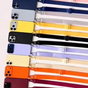 Чохол кросбоді Crossbody для iPhone 16 / 17 Pro Max чехол на айфон 18 про макс з широким шнурком мотузкою