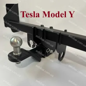 Фаркоп Tesla Model Y (2019-2024). Прицепний пристрій . Під квадрат.