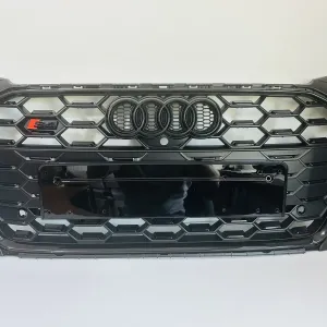 Решетка радиатора audi ауди a4 s4 b9 2020 2021 2022 2023 2024 рестайлинг гриль в соты