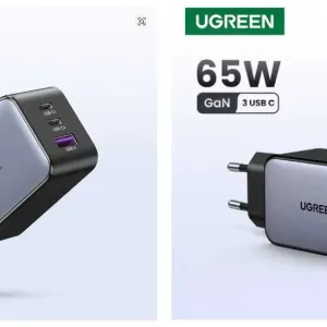 Зарядний пристрій UGREEN Nexode 65W GaN (CD244)/(X556)/(X755)/(X860)