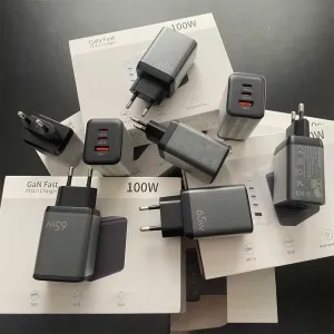 Швидка зарядка 65w GAN 4 Pro блок зарядки 65w PD PPS QC зарядний блок 65w 100w