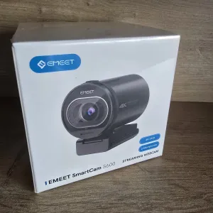Веб камера EMEET S600, 4k, 2 стерео микрофона