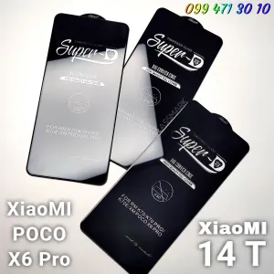 Защитное стекло Xiaomi 14T Poco X6 Pro 5G захисне скло поко X6 5g