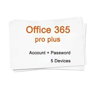 Ліцензія Microsoft Office 365 Personal Pro Plus • 5 Пристроїв • Windows/Mac • Офіційний аккаунт • Безстрокова ліцензія • Word, Excel, PowerPoint