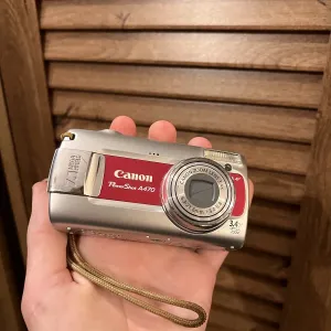 Цифровий фотоапарат Canon PowerShot A470 CCD (Y2K / Ідеальний стан) Рідкісний колір!