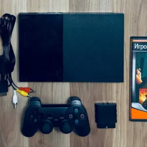 Ігрова консоль Sony PlayStation 2 SLIM Black SCPH-90008