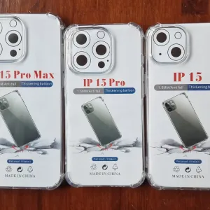 Чохол з підсиленими кутами 1.5 мм iPhone 14 15 16 Pro Max гурт