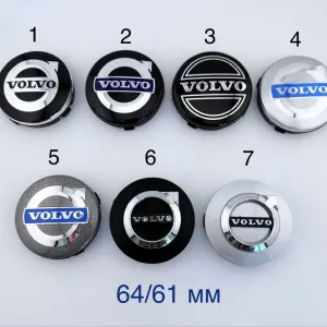 Колпачки в диски Volvo ковпачки Вольво заглушки емблема