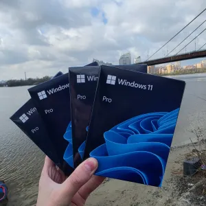 Windows 11 Pro Box (Коробка) Українська версія HAV-00195 Ліцензія: Ключ Активації + USB Flash Флешка (Оригінал) Windows 11 Професійна