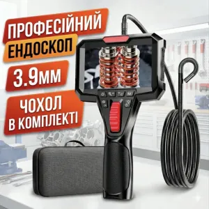 ‼️Ендоскоп на 3.9 мм 1 метр з поворотною головкою камери
