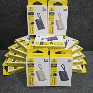 Павербанк Powerbank Baseus EnerFill FW11 5W для Apple Watch з вбудованим кабелем