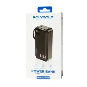 Powerbank 36000 mAh Polygold PG-PW328 Зовнішній акумулятор повербанк