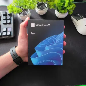 Windows 11 Pro BOX USB HAV-00195 українська, Віндовс 11 Про коробка, Виндовс 11 Про ключ ліцензія FPP BOX 64-bit Microsoft флешка на 1 ПК