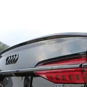 Спойлер Audi A6 C8 тюнинг сабля на багажник стиль S6