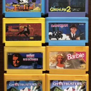 Ігри на Dendy: Стиплер, Darkman Hudson Hawk, Felix Gremlins2, Ghostbusters Chip & Dales, Tom & Jerry, Aladdin, Michty Final Fight, Dizzy, Gun Smoke