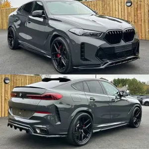 Тюнинг обвес BMW X6 G06 (2023+) сплиттер губа пороги диффузор спойлер