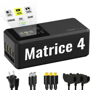 Matrice 4, 3-канальний зарядний пристрій для дронів серії Matrice 4