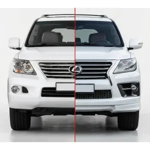Lexus LX570 2007-2012 Комплект апгрейд рестайлінгу авто в 2014 рік
