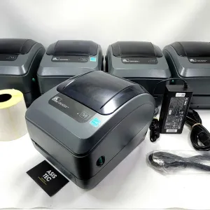 Zebra GK420T принтер етикеток 101мм термотрансферний USB ПОШТА