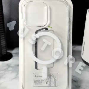 Чехол Clear Magsafe на iPhone 15 Pro Max прозрачный чохол прозорий