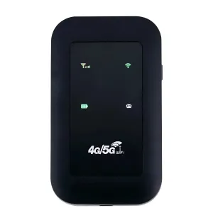 Мобільний модем 4G LTE Wi-Fi роутер зі слотом для SIM-карти, до 150 Мбіт/с, акумулятор 2100 мАг (до 10 пристроїв), MF800-5