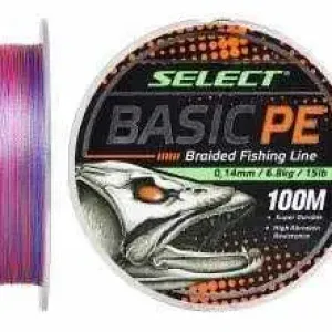 Шнур рыболовный Select Basic PE 100м, 150м/ Select Sprint PE