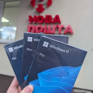 Коробкова Windows 11 Pro BOX / Боксова Версія Віндовс 11 Про Ключ Віндовс 11 Про Стікер Ключ Виндовс 11 Про наклейка ОРИГИНАЛ ОРИГИНАЛ