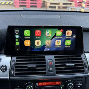 bmw x5 e70 магнітола x6 e71 carplay екран мультимедіа магнитола