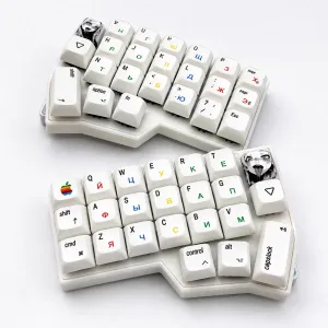 CORNE V4 2.4G 46 Бездротова  спліт механічна клавіатура і тихі світчі