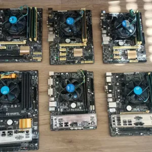 Комплекти s1150 (Intel Core i5 / Xeon E3 + Asus / Gigabyte H81, B85, H97 + 8GB / 16GB DDR3)