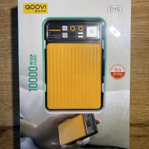 Повербанк QOOVI D15 10000mAh 22.5W | PD 20W | Швидка зарядка | Новий