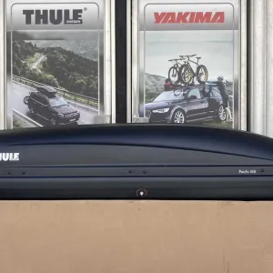 БУ Автобокс Thule на дах авто Pacific 600 L 780 Antracite чорний матовий антрацит 190x63x39 (S 340 л) 196x78x45 (L) 420 л новий вживаний вітрина