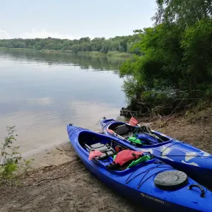 Каяк байдарка Колибри Twin Go двухместная каноэ каное Колібрі Riverday