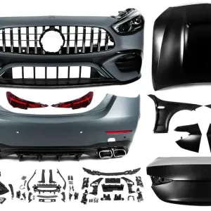 Обвес Mercedes-Benz W205 в стиле W206 C63 AMG