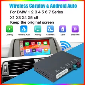 Блок carplay Android auto BMW на систему NBT та CIC
