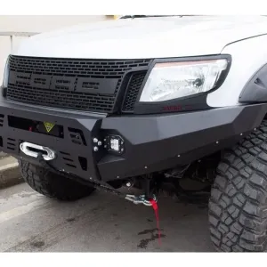Ford Ranger 2011-2022 рр. Передній бампер з захистом картера Dakar (2011-2015)