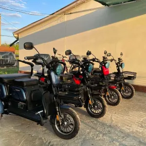 ‼️Електротрицикли 1200 Вт ХІТ СЕЗОНУ 10 колесо/ Трьох місні