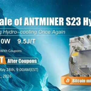 Asic-майнер Bitmain Antminer S23 (S23 318Th) / S23 Hyd 580T / S23 IMM