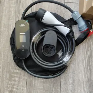 Розпродаж ‼️Зарядка Ev charger GBT 11квт 3фази 5метрів AFYEEV 11kw зарядка для електроавтомобіля +сумка тримач настіну блоку та пістолету !