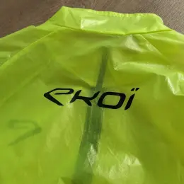Велосипедна куртка EKOI Perf SHARK Neon Yellow Rain Jacket