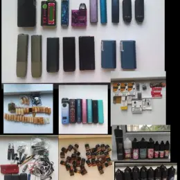 Лот б.у. подів та одноразок Elf Bar, Ursa, XROS, Iqos, Glo, Wismec