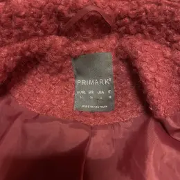 Пальто Primark рожеве розмір S-M