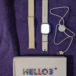 Смарт-годинник Hello Watch 3+ Ultra 49 мм сріблястий