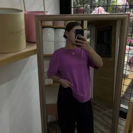 Футболка Adidas original фіолетова розмір M