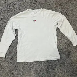 Лонгслів Tommy Jeans білий розмір M