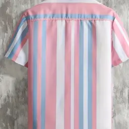 Чоловіча сорочка в смужку розміру L-XL