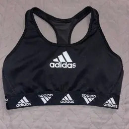 Топ спортивний Adidas чорний розмір S-M