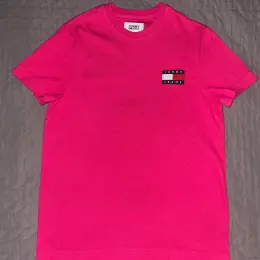 Футболка Tommy Jeans рожева розмір XS-S