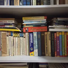 Книги на полиці